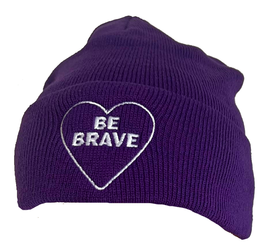 'Be Brave' beanie