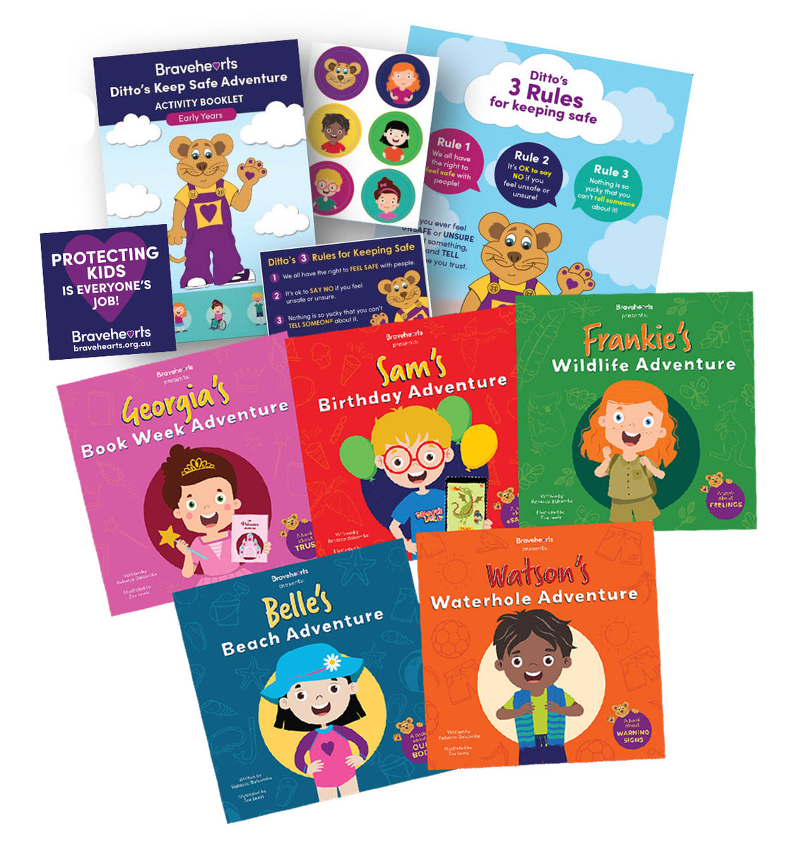 Bravehearts Ditto's Keep Safe Adventure Parent/Carer Ultimate Pack ...