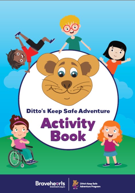 Bravehearts Ditto's Keep Safe Adventure A5 Activity Booklet