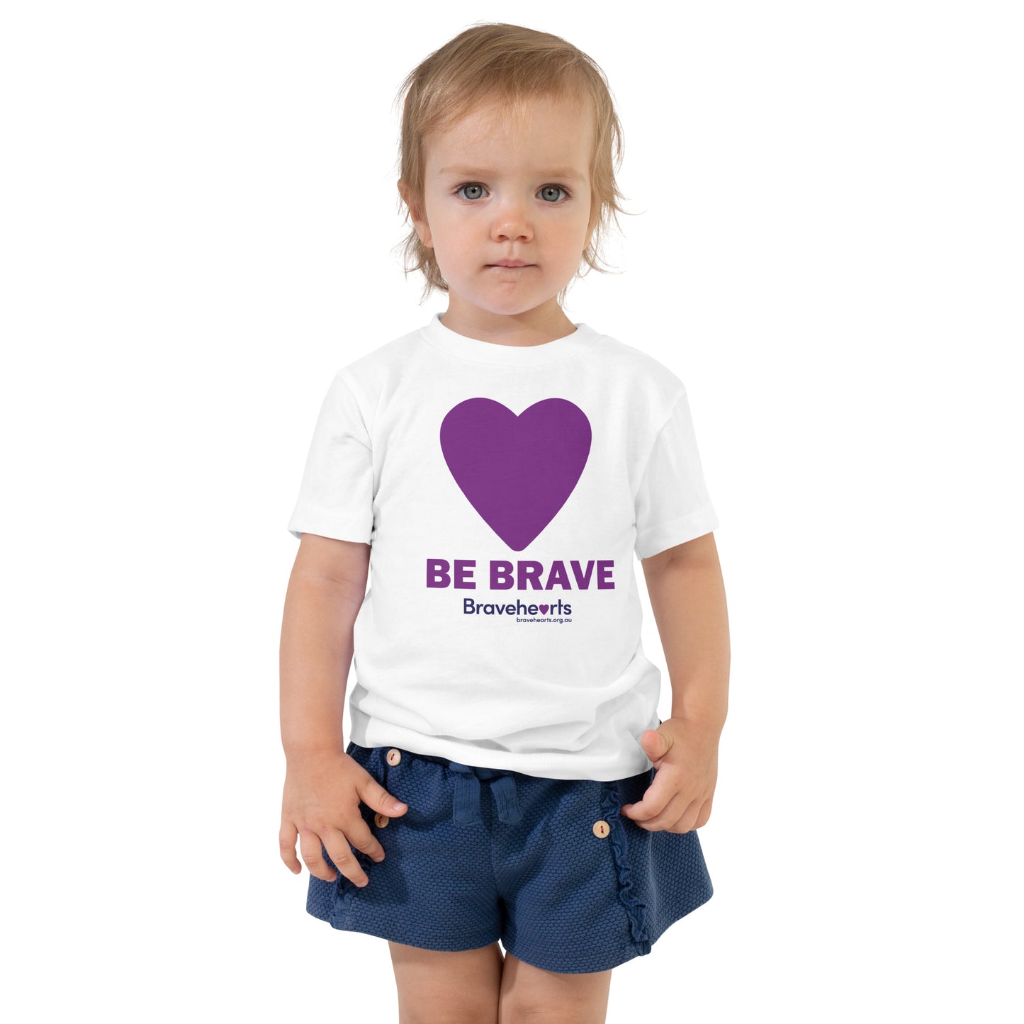 'Be Brave' Limited Edition Bravehearts Day '24 Toddler Tee