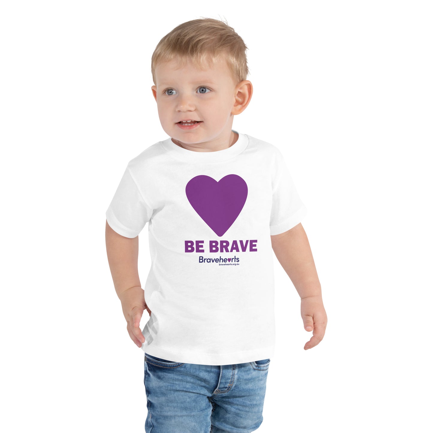 'Be Brave' Limited Edition Bravehearts Day '24 Toddler Tee