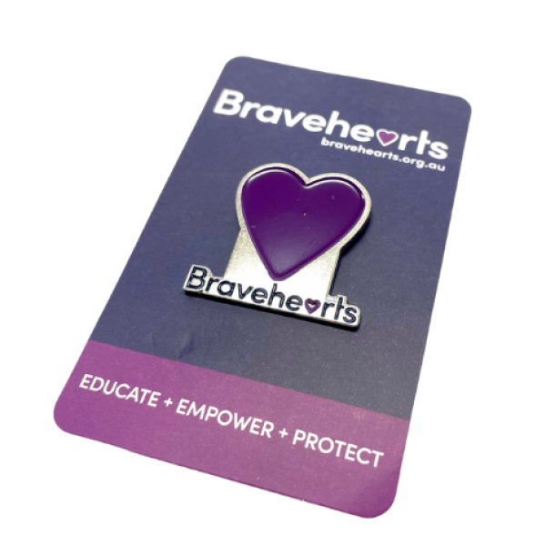 Bravehearts Enamel Pin