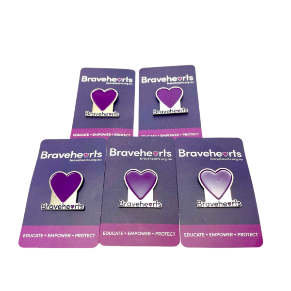 Bravehearts Enamel Pin 5 Pack