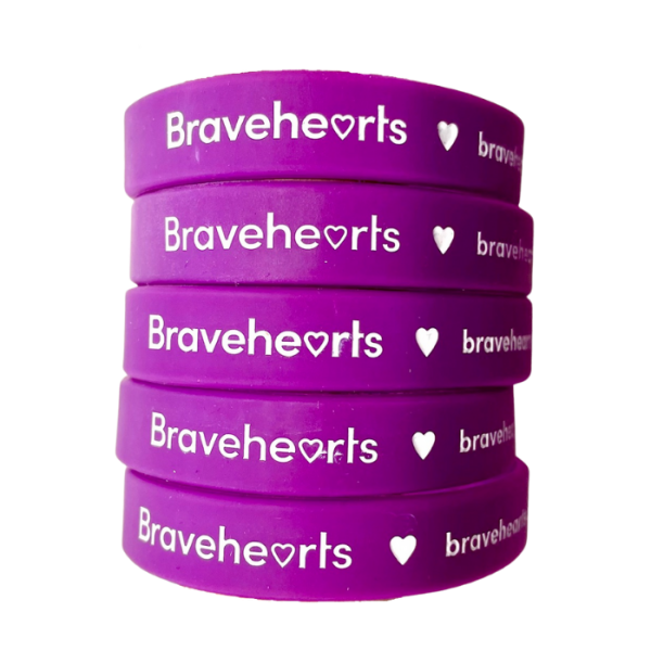 Bravehearts Wristbands 5 Pack